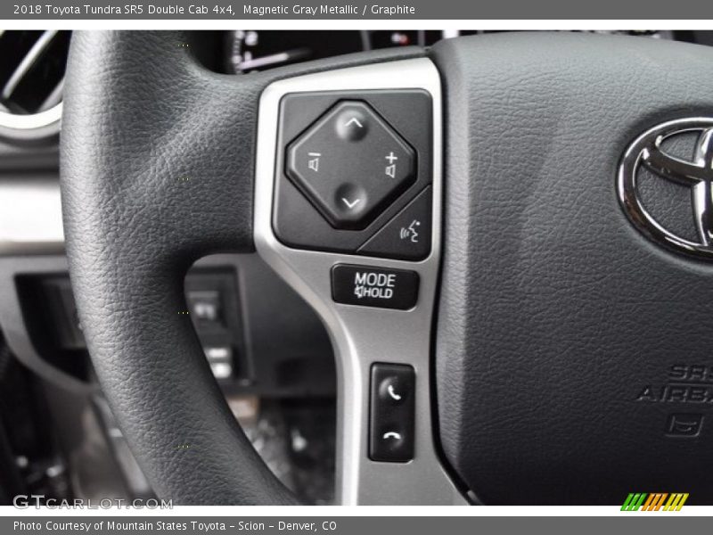 Magnetic Gray Metallic / Graphite 2018 Toyota Tundra SR5 Double Cab 4x4