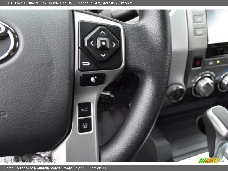 Magnetic Gray Metallic / Graphite 2018 Toyota Tundra SR5 Double Cab 4x4