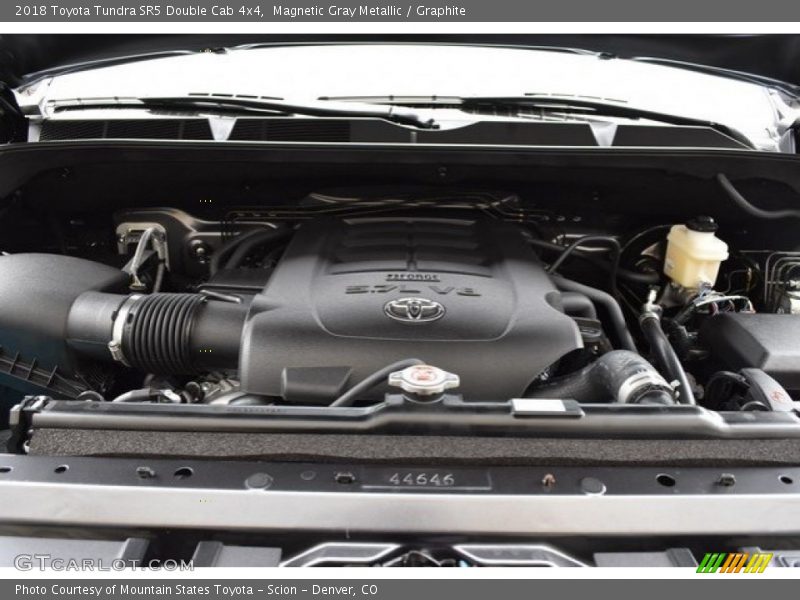 Magnetic Gray Metallic / Graphite 2018 Toyota Tundra SR5 Double Cab 4x4