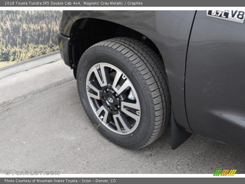 Magnetic Gray Metallic / Graphite 2018 Toyota Tundra SR5 Double Cab 4x4