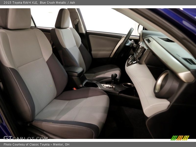 Blue Crush Metallic / Ash 2015 Toyota RAV4 XLE