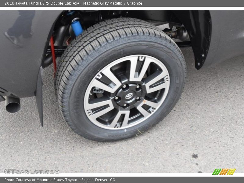 Magnetic Gray Metallic / Graphite 2018 Toyota Tundra SR5 Double Cab 4x4