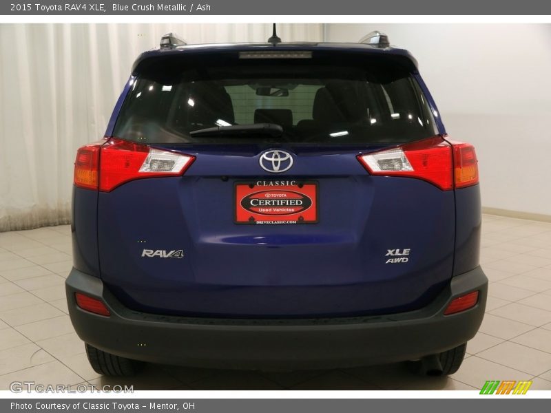 Blue Crush Metallic / Ash 2015 Toyota RAV4 XLE