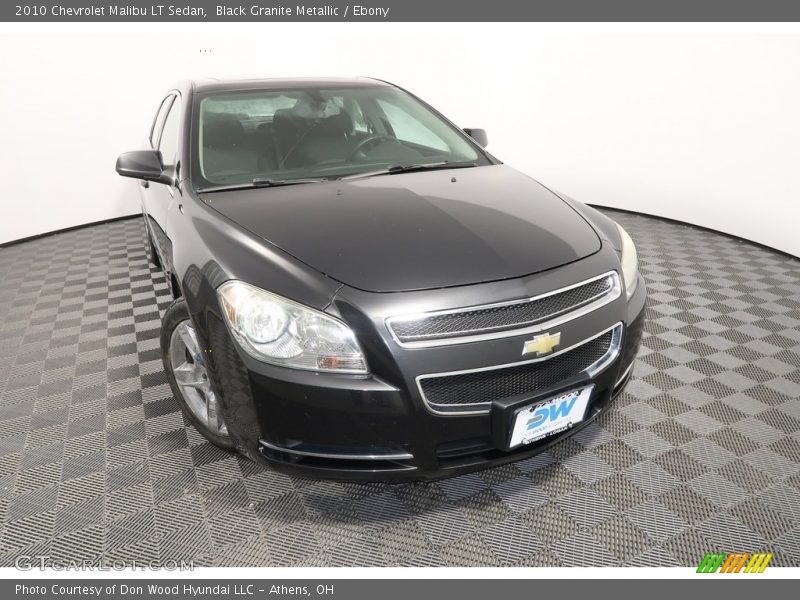 Black Granite Metallic / Ebony 2010 Chevrolet Malibu LT Sedan
