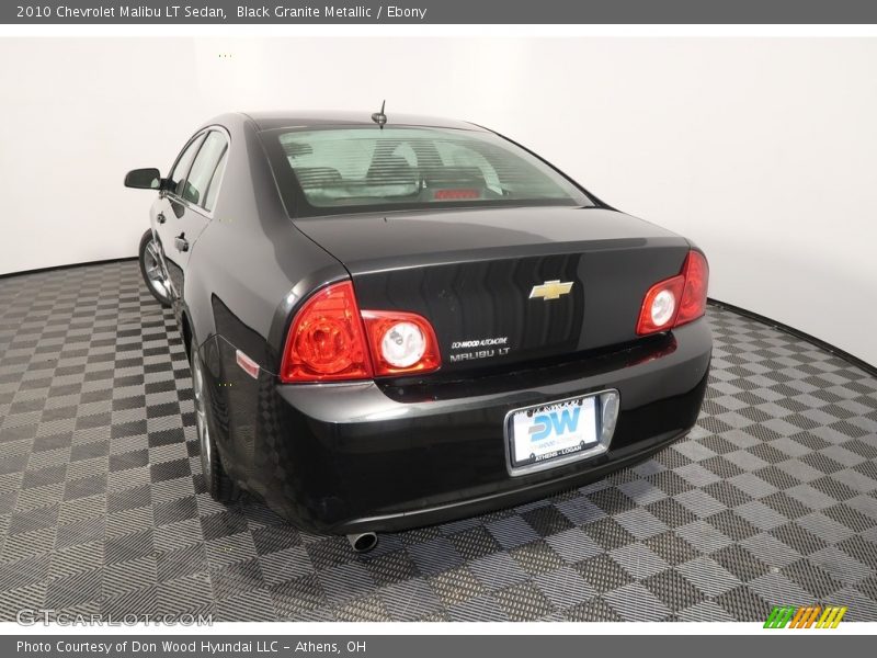 Black Granite Metallic / Ebony 2010 Chevrolet Malibu LT Sedan