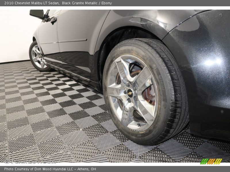 Black Granite Metallic / Ebony 2010 Chevrolet Malibu LT Sedan
