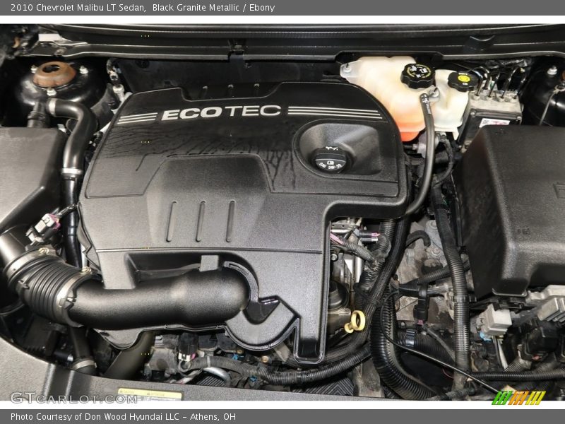Black Granite Metallic / Ebony 2010 Chevrolet Malibu LT Sedan