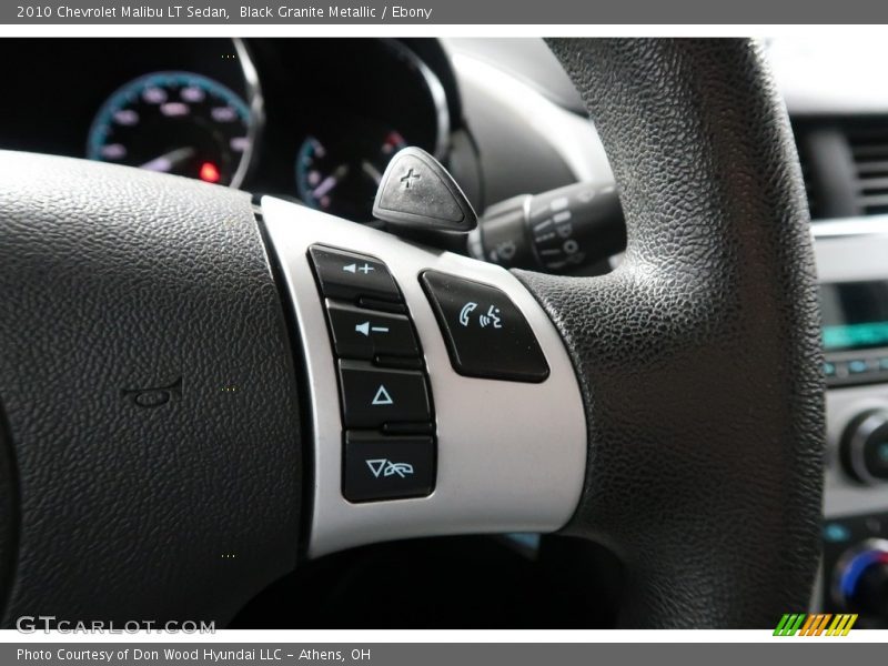 Black Granite Metallic / Ebony 2010 Chevrolet Malibu LT Sedan