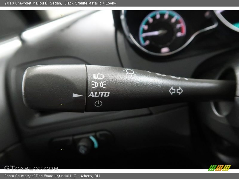 Black Granite Metallic / Ebony 2010 Chevrolet Malibu LT Sedan