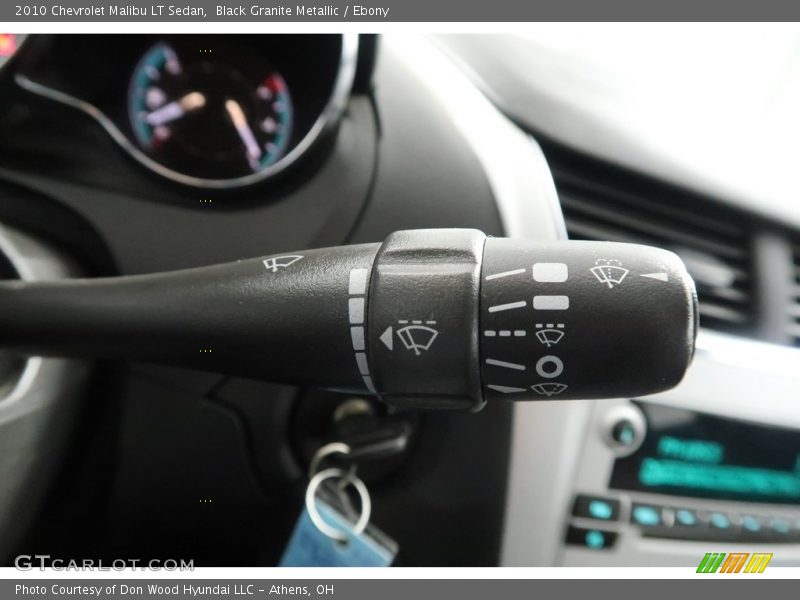 Black Granite Metallic / Ebony 2010 Chevrolet Malibu LT Sedan