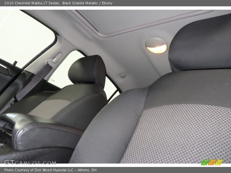 Black Granite Metallic / Ebony 2010 Chevrolet Malibu LT Sedan