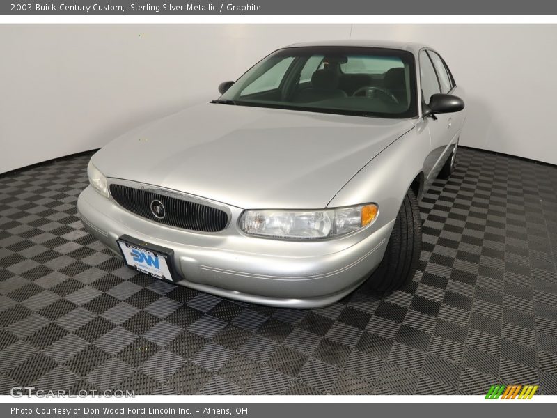 Sterling Silver Metallic / Graphite 2003 Buick Century Custom