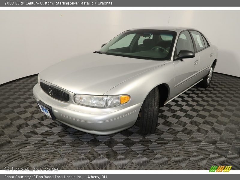 Sterling Silver Metallic / Graphite 2003 Buick Century Custom