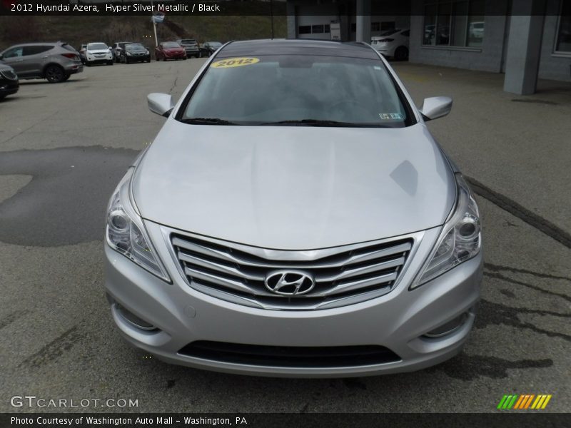 Hyper Silver Metallic / Black 2012 Hyundai Azera