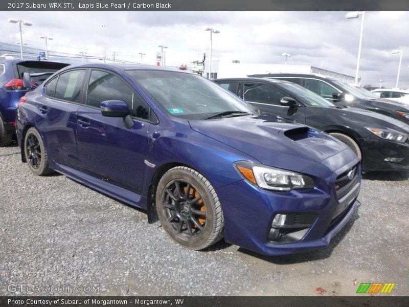 Front 3/4 View of 2017 WRX STI