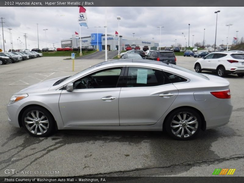 Hyper Silver Metallic / Black 2012 Hyundai Azera