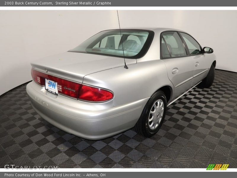 Sterling Silver Metallic / Graphite 2003 Buick Century Custom