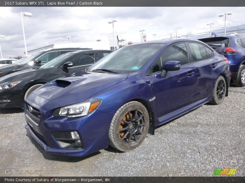  2017 WRX STI Lapis Blue Pearl