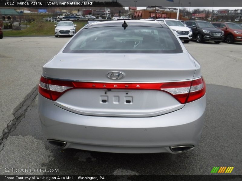 Hyper Silver Metallic / Black 2012 Hyundai Azera