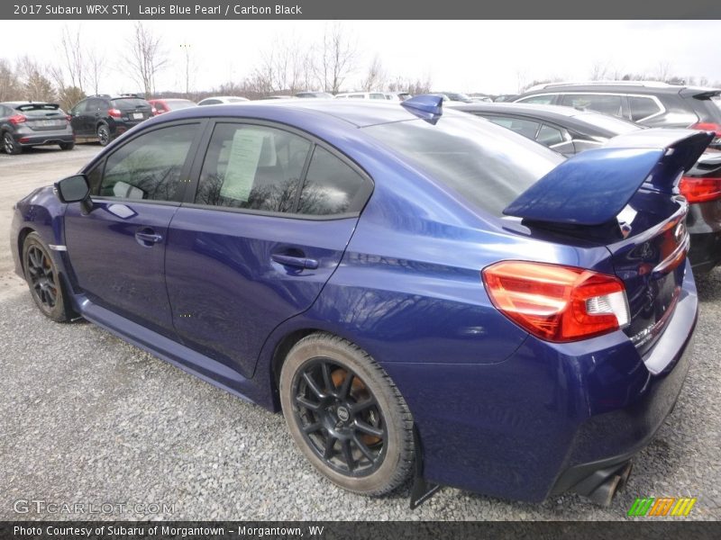  2017 WRX STI Lapis Blue Pearl