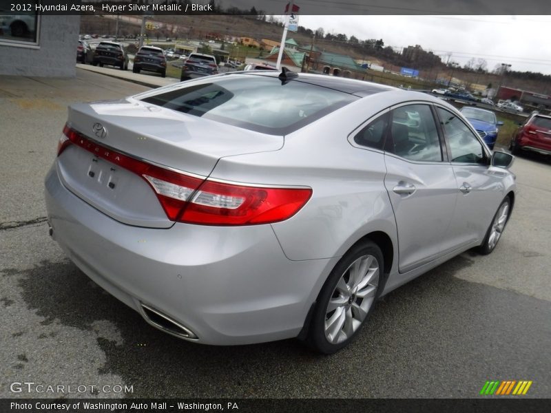 Hyper Silver Metallic / Black 2012 Hyundai Azera