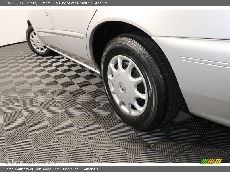 Sterling Silver Metallic / Graphite 2003 Buick Century Custom