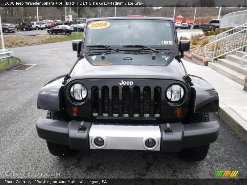 Black / Dark Slate Gray/Medium Slate Gray 2008 Jeep Wrangler Sahara 4x4