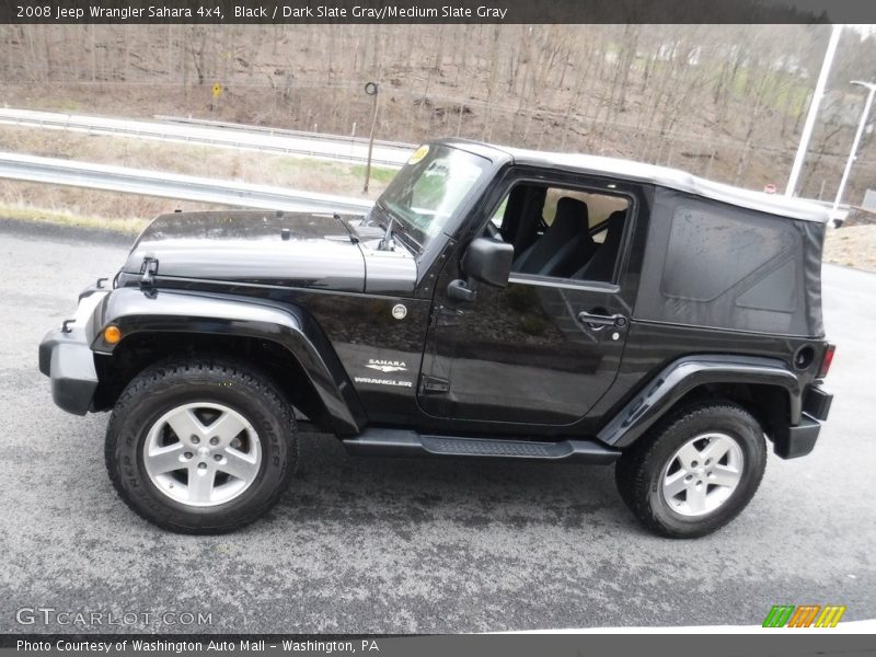 Black / Dark Slate Gray/Medium Slate Gray 2008 Jeep Wrangler Sahara 4x4