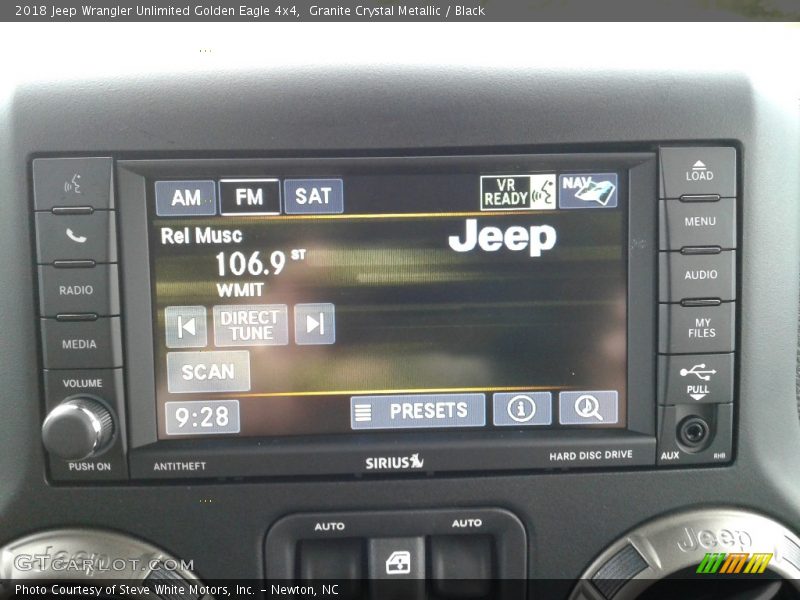 Controls of 2018 Wrangler Unlimited Golden Eagle 4x4
