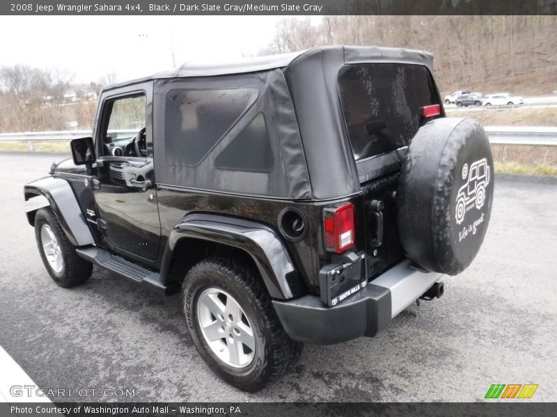 Black / Dark Slate Gray/Medium Slate Gray 2008 Jeep Wrangler Sahara 4x4