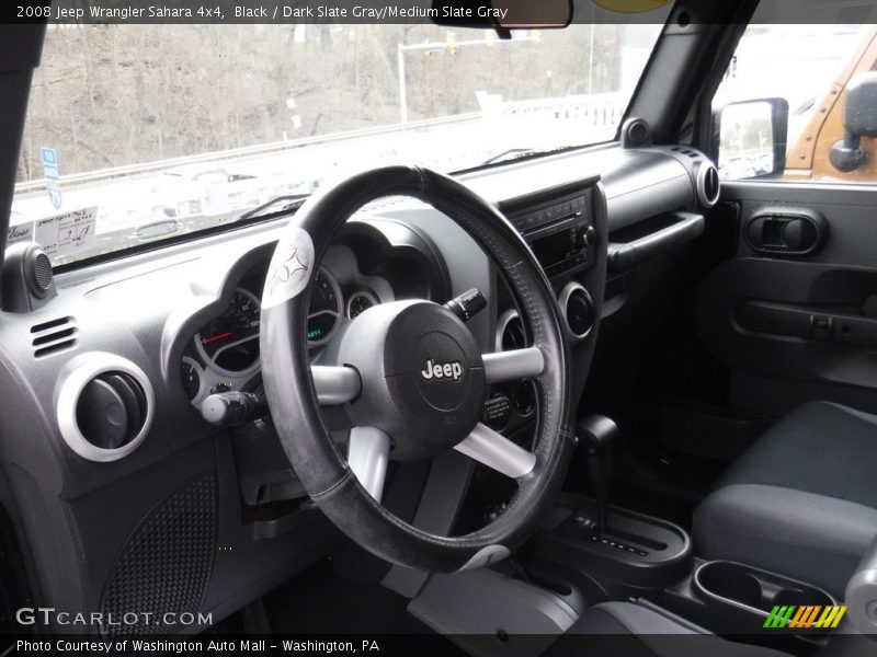 Black / Dark Slate Gray/Medium Slate Gray 2008 Jeep Wrangler Sahara 4x4