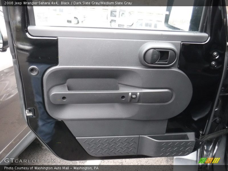 Black / Dark Slate Gray/Medium Slate Gray 2008 Jeep Wrangler Sahara 4x4