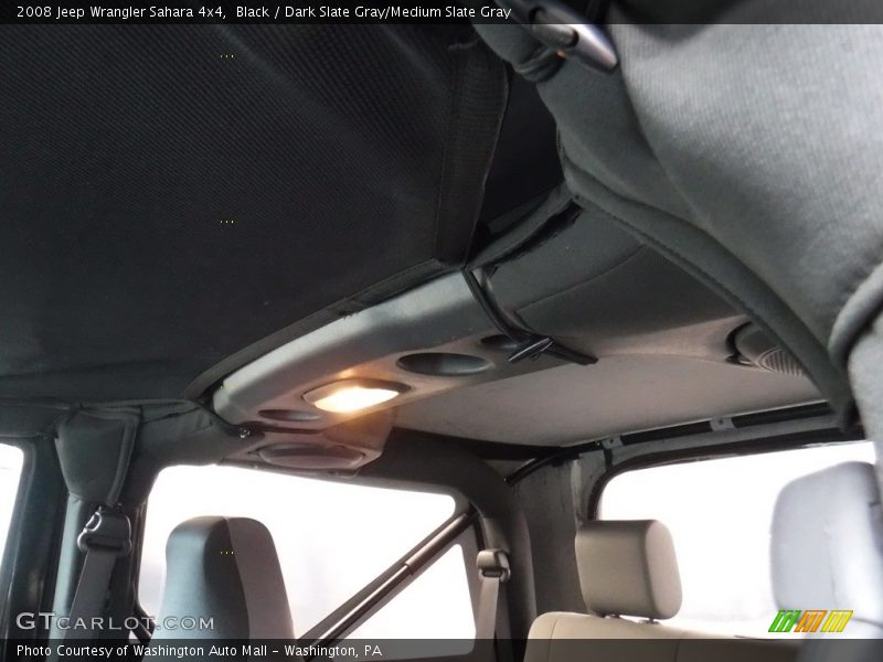 Black / Dark Slate Gray/Medium Slate Gray 2008 Jeep Wrangler Sahara 4x4