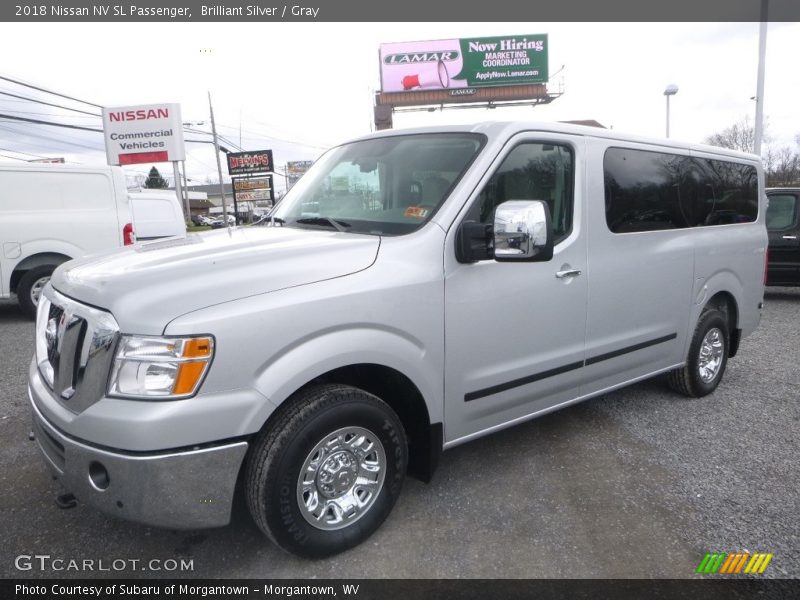 Front 3/4 View of 2018 NV SL Passenger