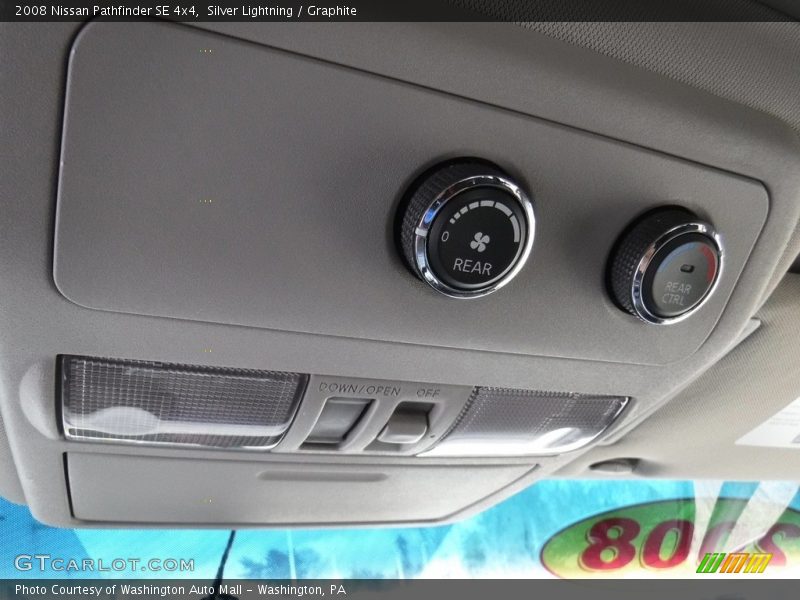 Silver Lightning / Graphite 2008 Nissan Pathfinder SE 4x4