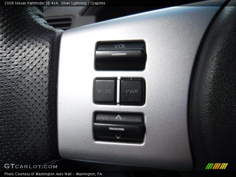 Silver Lightning / Graphite 2008 Nissan Pathfinder SE 4x4