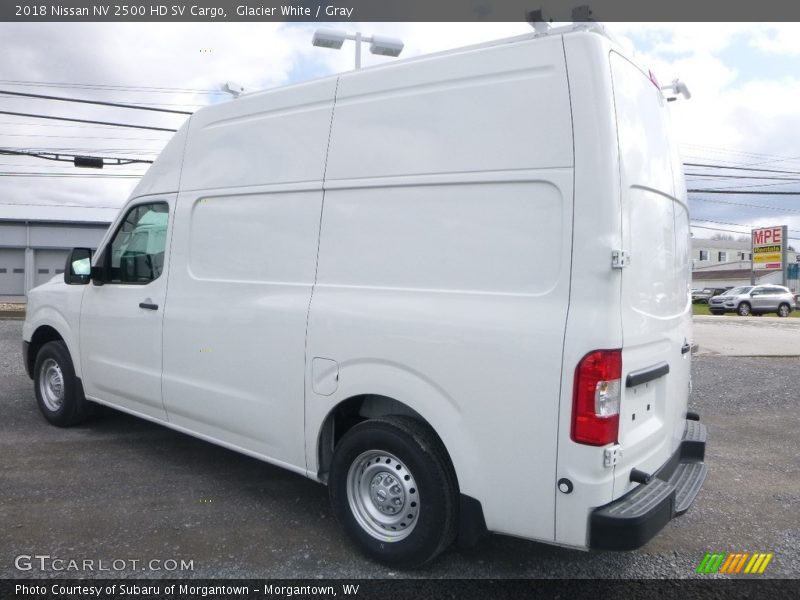 Glacier White / Gray 2018 Nissan NV 2500 HD SV Cargo