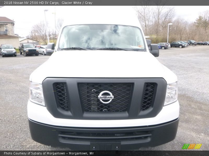 Glacier White / Gray 2018 Nissan NV 2500 HD SV Cargo