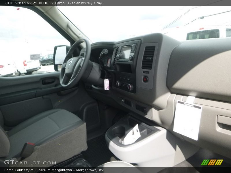 Glacier White / Gray 2018 Nissan NV 2500 HD SV Cargo