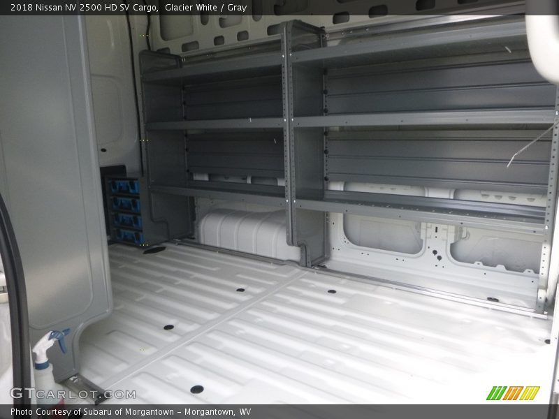 Glacier White / Gray 2018 Nissan NV 2500 HD SV Cargo