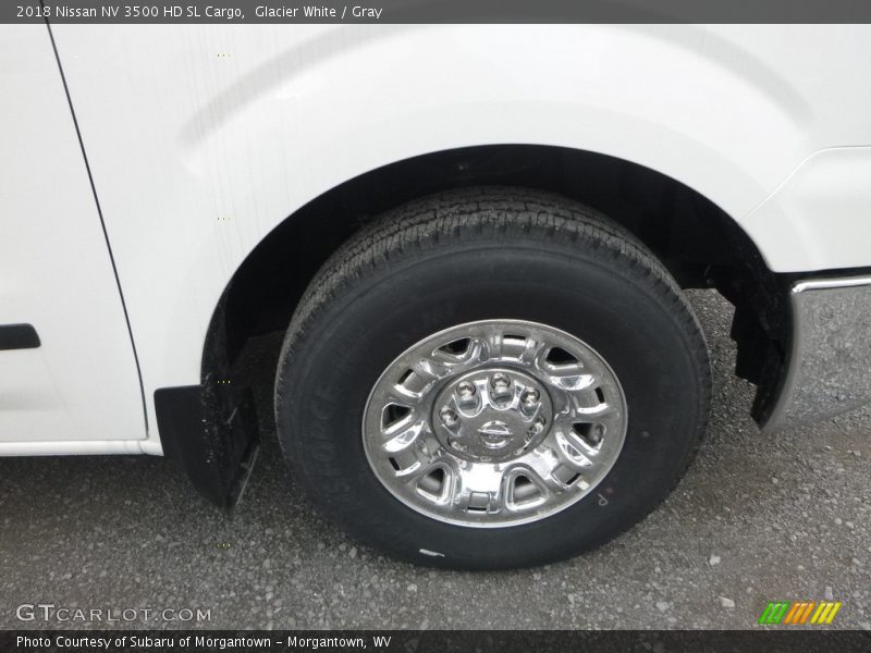 Glacier White / Gray 2018 Nissan NV 3500 HD SL Cargo