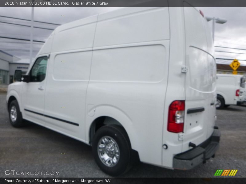 Glacier White / Gray 2018 Nissan NV 3500 HD SL Cargo