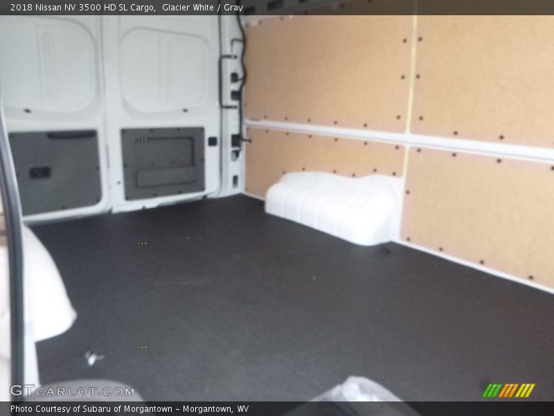 Glacier White / Gray 2018 Nissan NV 3500 HD SL Cargo