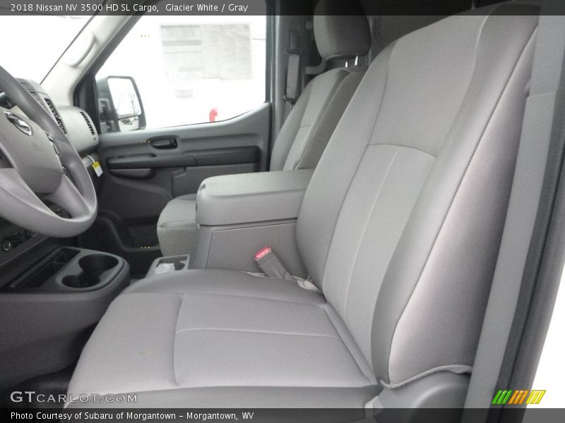 Glacier White / Gray 2018 Nissan NV 3500 HD SL Cargo