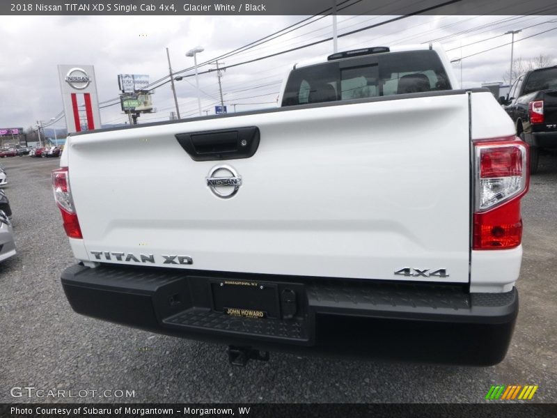 Glacier White / Black 2018 Nissan TITAN XD S Single Cab 4x4