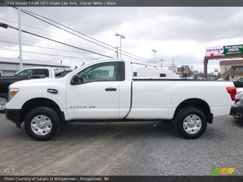  2018 TITAN XD S Single Cab 4x4 Glacier White