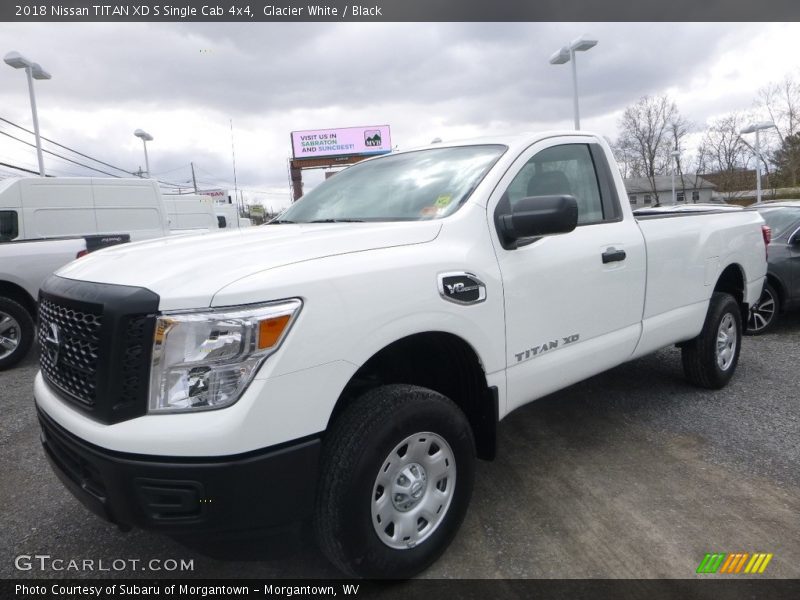  2018 TITAN XD S Single Cab 4x4 Glacier White