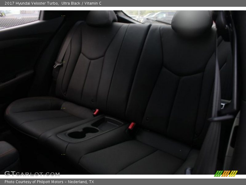 Ultra Black / Vitamin C 2017 Hyundai Veloster Turbo