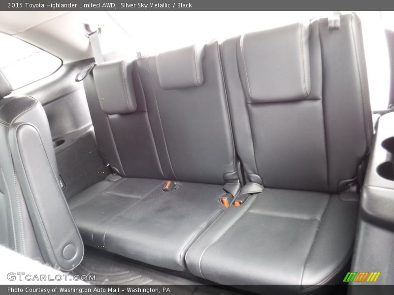 Silver Sky Metallic / Black 2015 Toyota Highlander Limited AWD