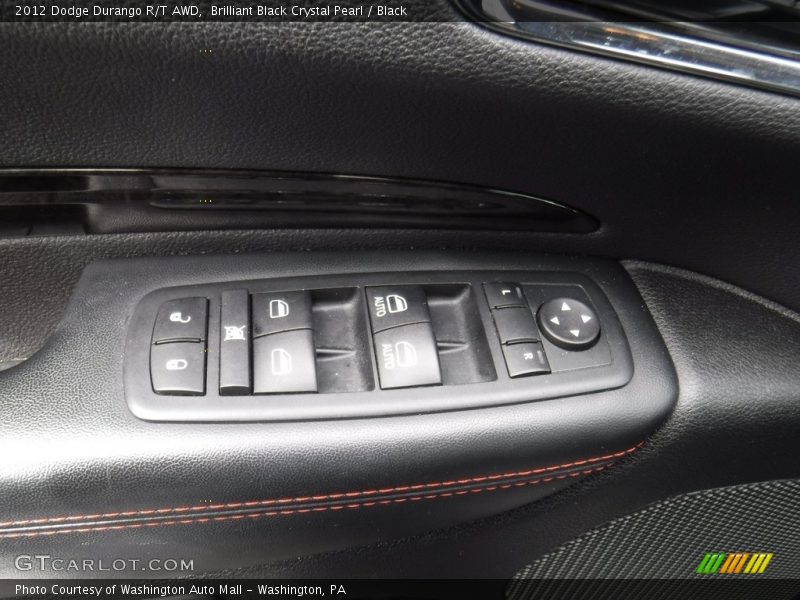 Brilliant Black Crystal Pearl / Black 2012 Dodge Durango R/T AWD
